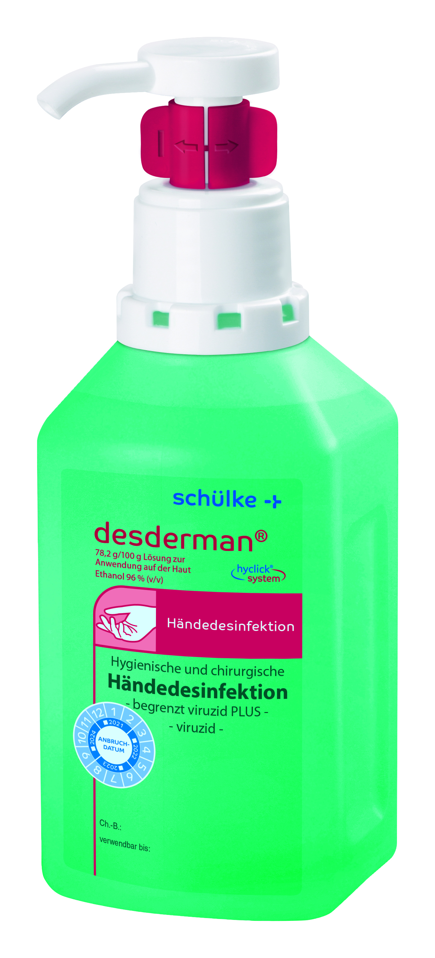 desderman® hygienische und chirurgische Händedesinfektion 