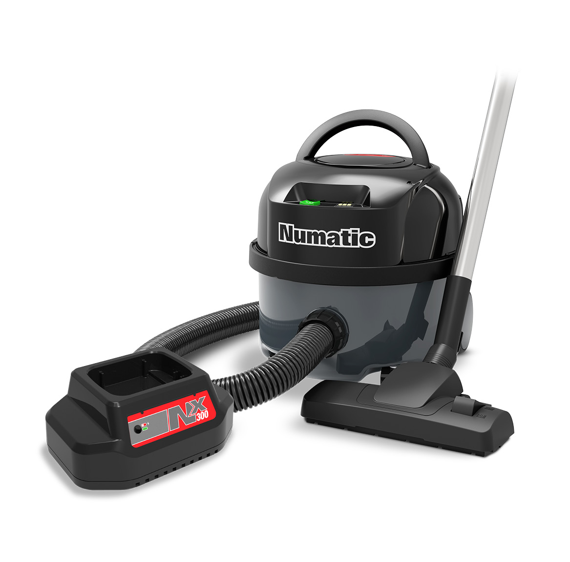 Numatic NBV190NX → Akku-Staubsauger mit NX300 (ReFlo, ohne Akku)