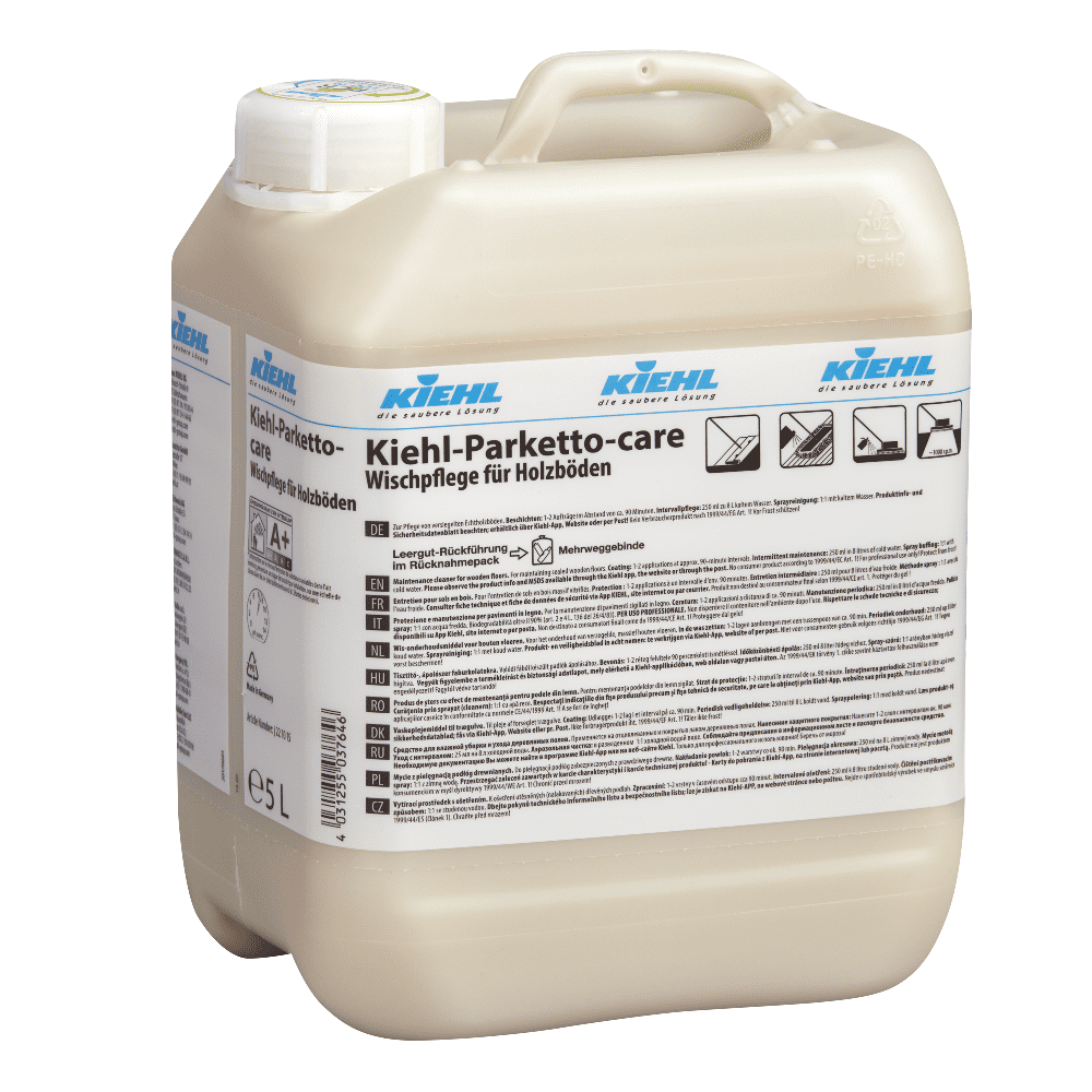 Kiehl Parketto-care Holzbodenreiniger Kiehl Parketto-Pflege im 5-Liter-Kanister zur Holzbodenpflege