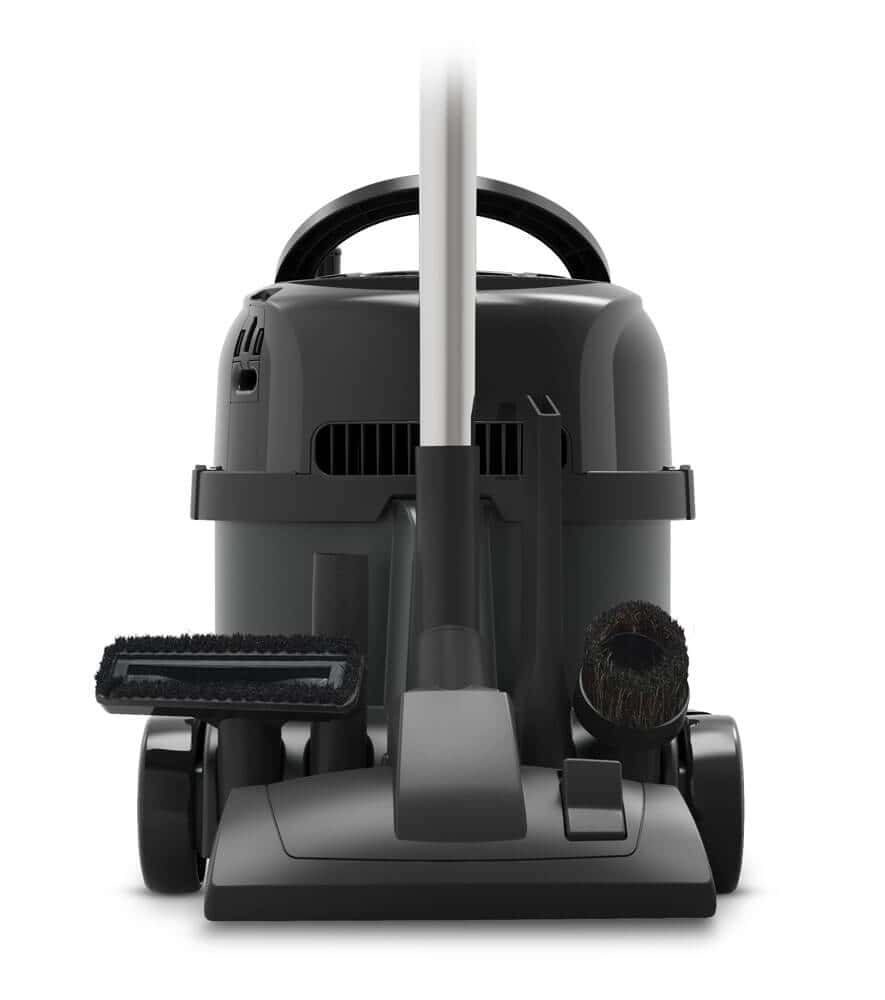 Numatic Trockenstaubsauger Numatic Trockensauger in Schwarz mit integrierter Zubehöraufbewahrung für Düsen und Bürsten für die professionelle Reinigung