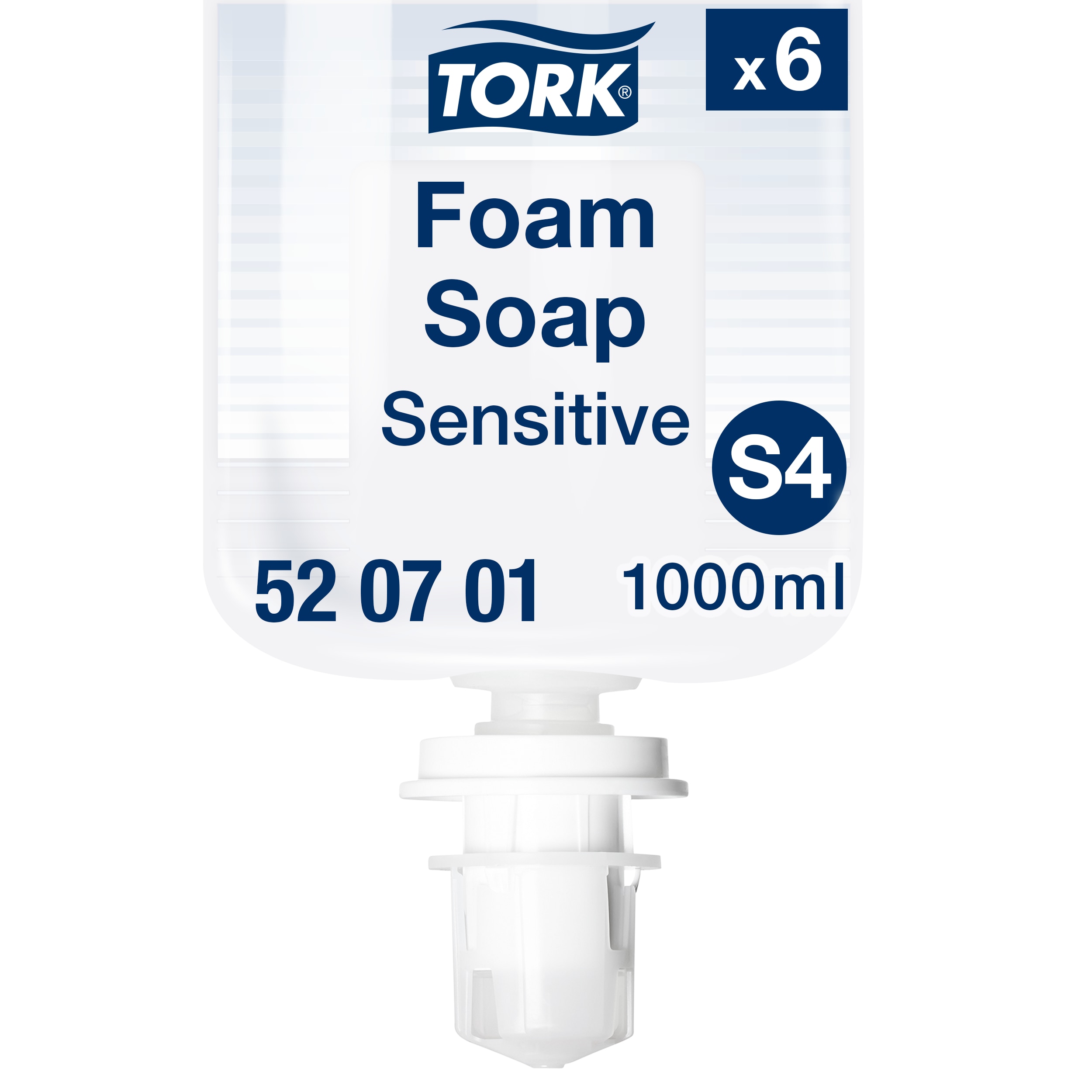 Tork Sensitive Hand Schaumseife S4 – milde Pflege und Reinigung für sensible Haut.