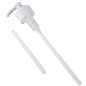 Dosierpumpe für 500/1000 ml Flaschen Weiße Dosierpumpe für 500/1000 ml Flaschen mit langer Düse.