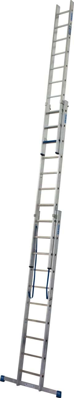 KRAUSE Profi-Mehrzweckleiter KRAUSE Profi-Mehrzweckleiter aus Aluminium mit 10 Sprossen.