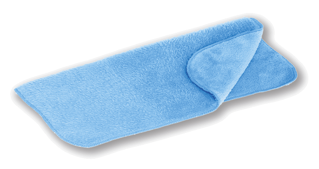 Sprintus Mikrofaser-Staubtuch Blaues Mikrofasertuch zum Staubwischen, weiches und flexibles Design.