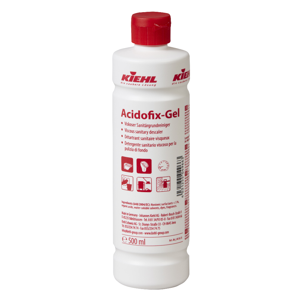 Kiehl Acidofix-Gel 500 ml – Viskoser Sanitär-Grundreiniger