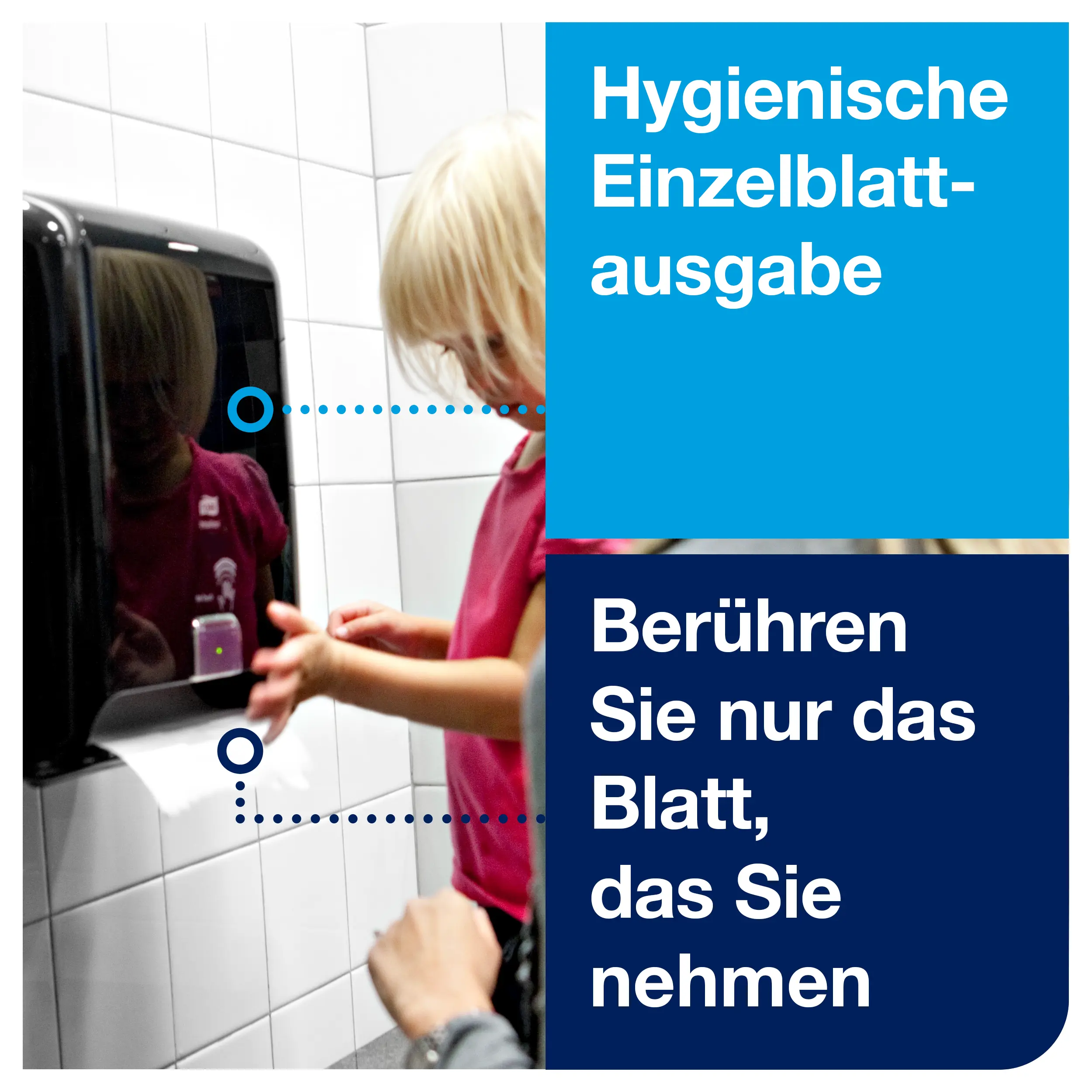 Tork Matic® Sensorspender für Rollenhandtücher Schwarz H1