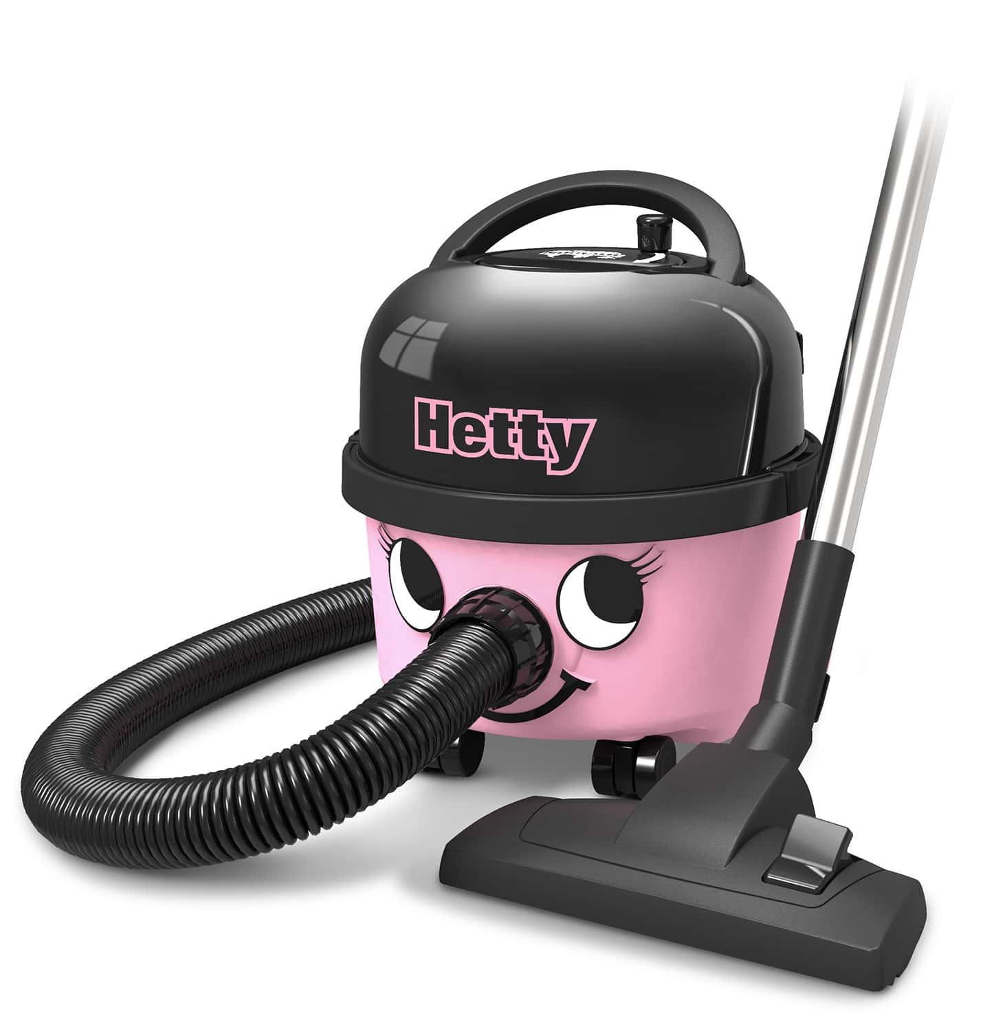 Numatic Hetty HET160-11 Rosa Staubsauger Numatic Hetty HET160-11 Rosa Staubsauger mit Schlauch und Düse