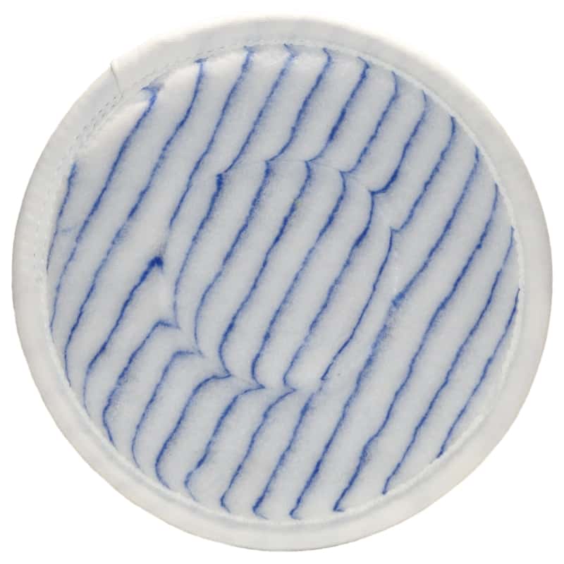 Mikrofaser-Reinigungspad Mikrofaser-Reinigungspad mit blauen Streifen für effizientes Staubwischen