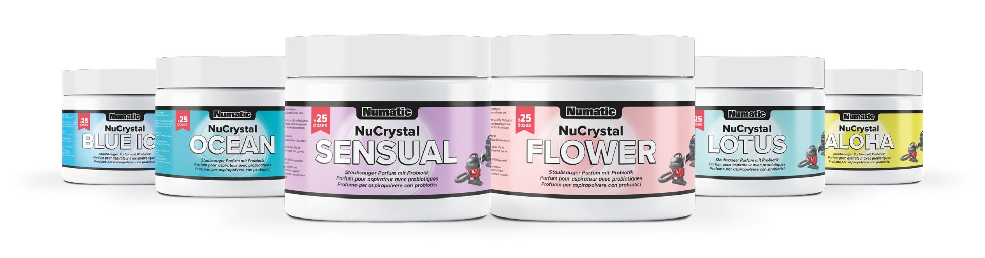 NuCrystal Staubsauger Deo Lotus → Duftgranulat mit Probiotika