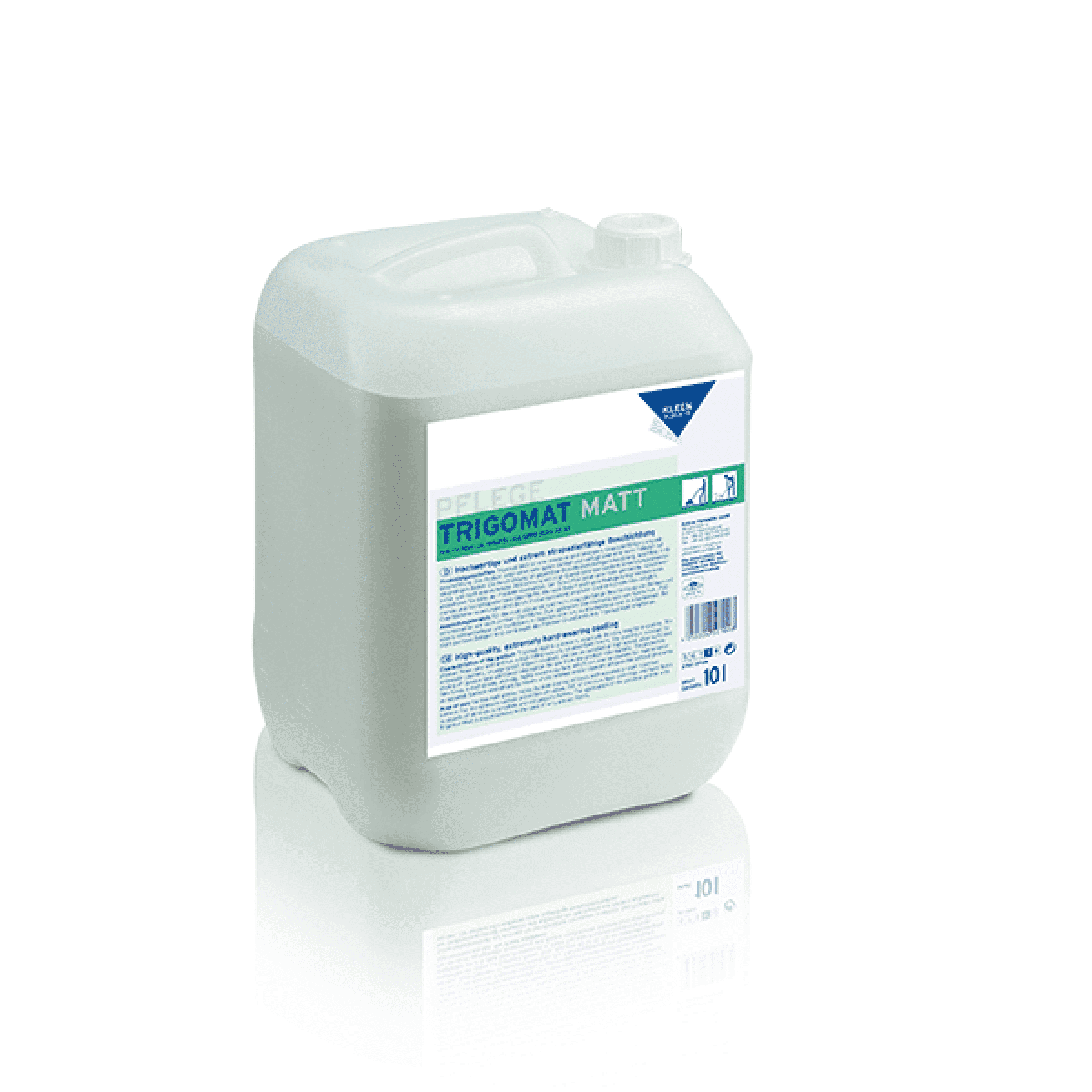 Trigomat Matt-Schutzbeschichtungskanister 10-Liter-Kanister der Schutzbeschichtung Trigomat Matt von Kleen Purgatis.