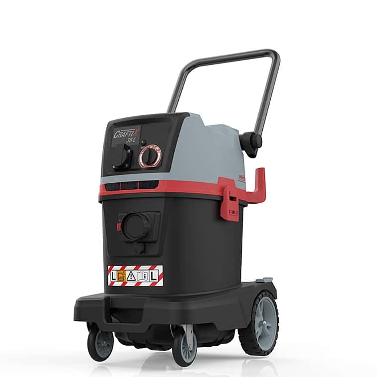 SPRiNTUS CraftiX 35 L XC Sicherheitsstaubsauger SPRiNTUS CraftiX 35 L XC Sicherheitsstaubsauger mit Griff und Rädern