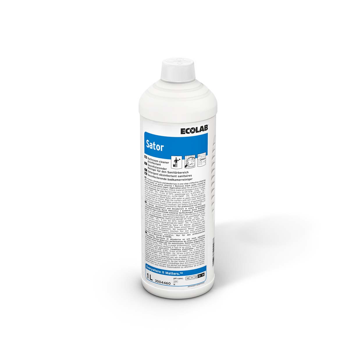 Ecolab Sator Spezialreiniger mit Aktivchlor