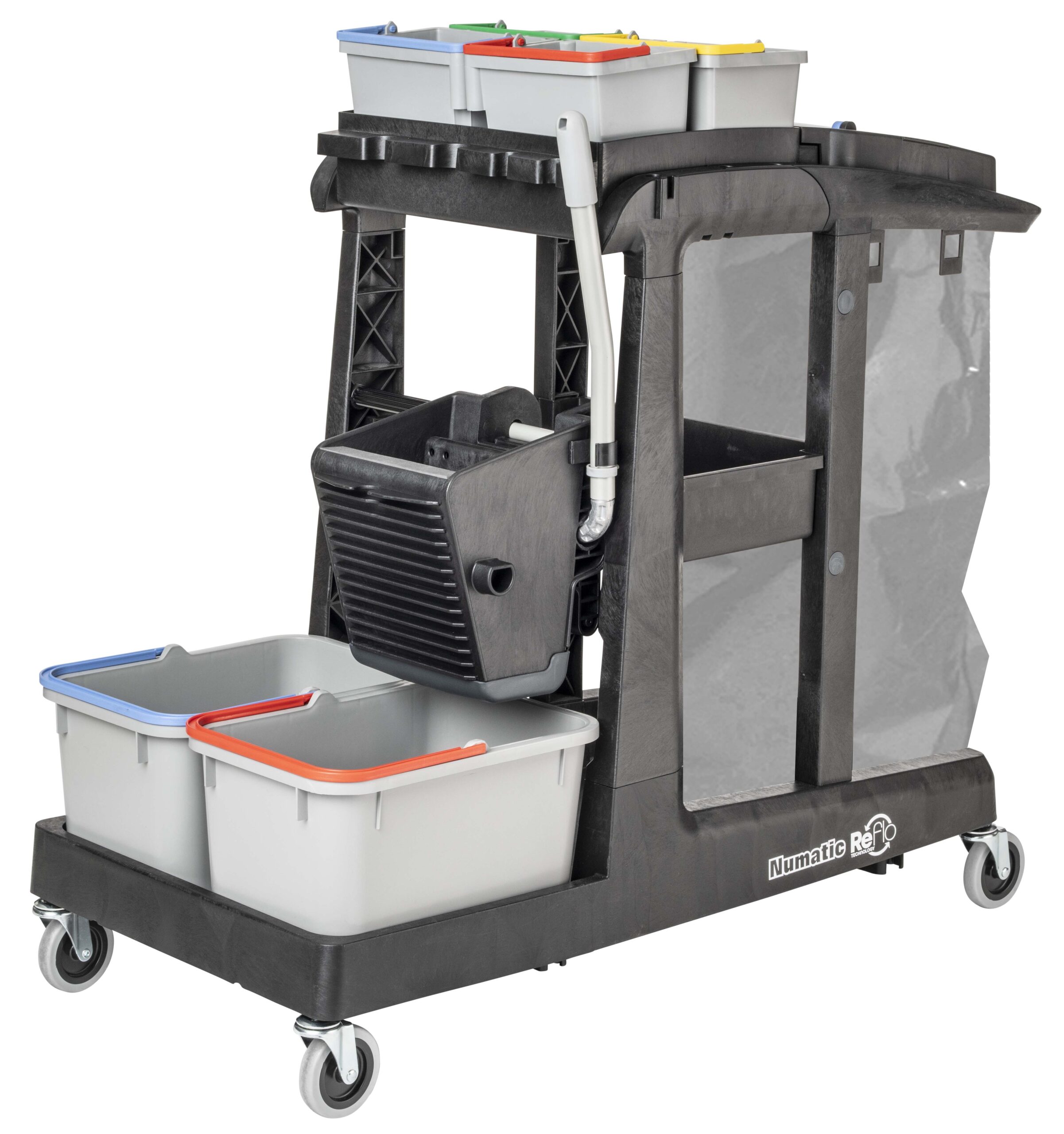 Numatic Reinigungswagen EcoMatic EM3A – effiziente Unterhaltsreinigung mit System