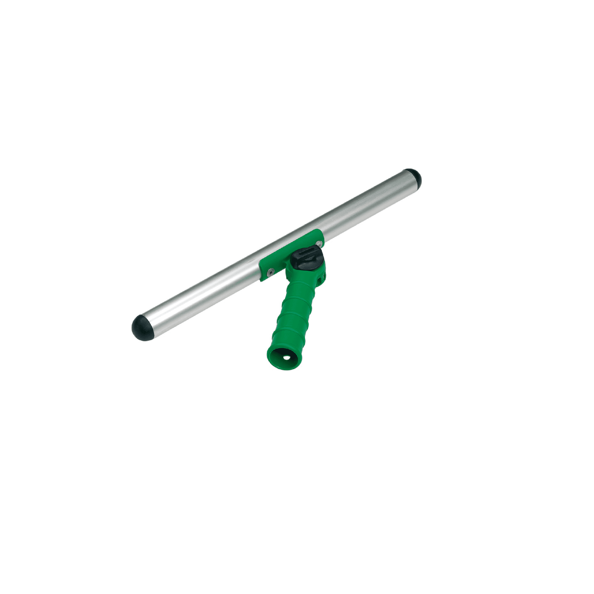 Aluminiumrakel mit grünem Griff Aluminiumrakel mit grünem Gummigriff zum Reinigen.