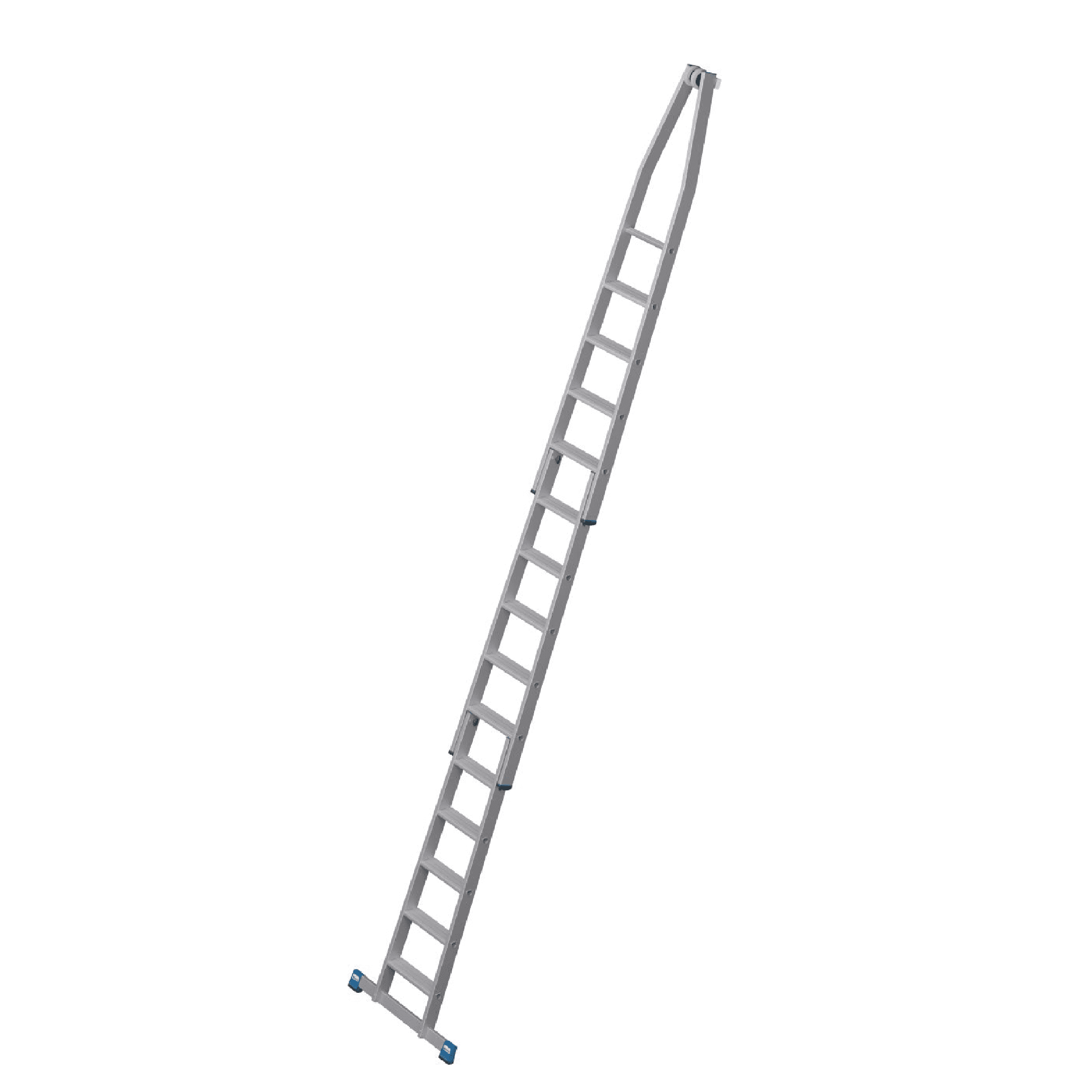 KRAUSE-Systems Leiter KRAUSE-Systems Leiter mit mehreren Sprossen und Sicherheitsfunktionen