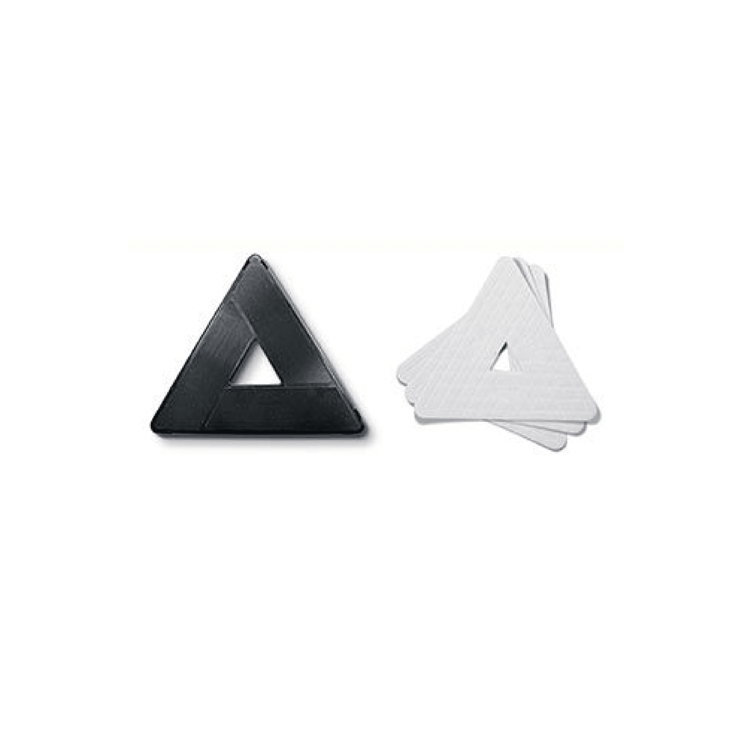 Stingray QuikPad-Adapterset Stingray QuikPad Adapter Set mit schwarzen und weißen Dreiecken.