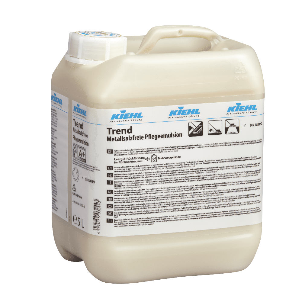 Kiehl Trend Pflegeemulsion 5L Kanister Kiehl Trend Metallsalzfreie Pflegeemulsion im 5L Kanister mit Etikett