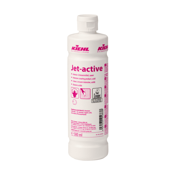 Kiehl Jet-active Intensiv-Scheuermittel 500 ml Kiehl Jet-active 500 ml Intensiv-Scheuermittel in Flasche mit Etikett.