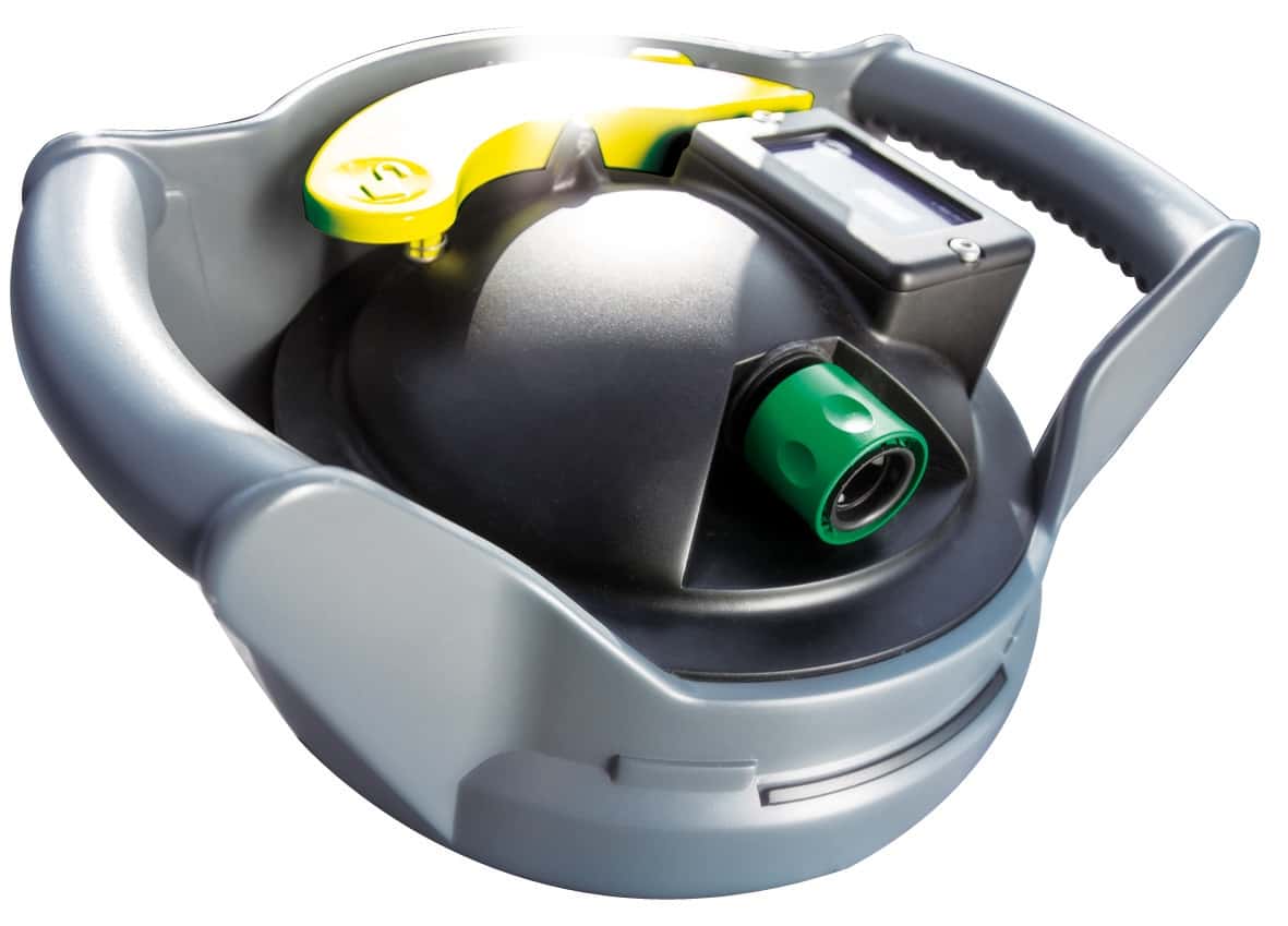 HydroPower DI-Deckel mit Digitalanzeige HydroPower DI-Deckel mit Digitalanzeige und grünem Anschluss