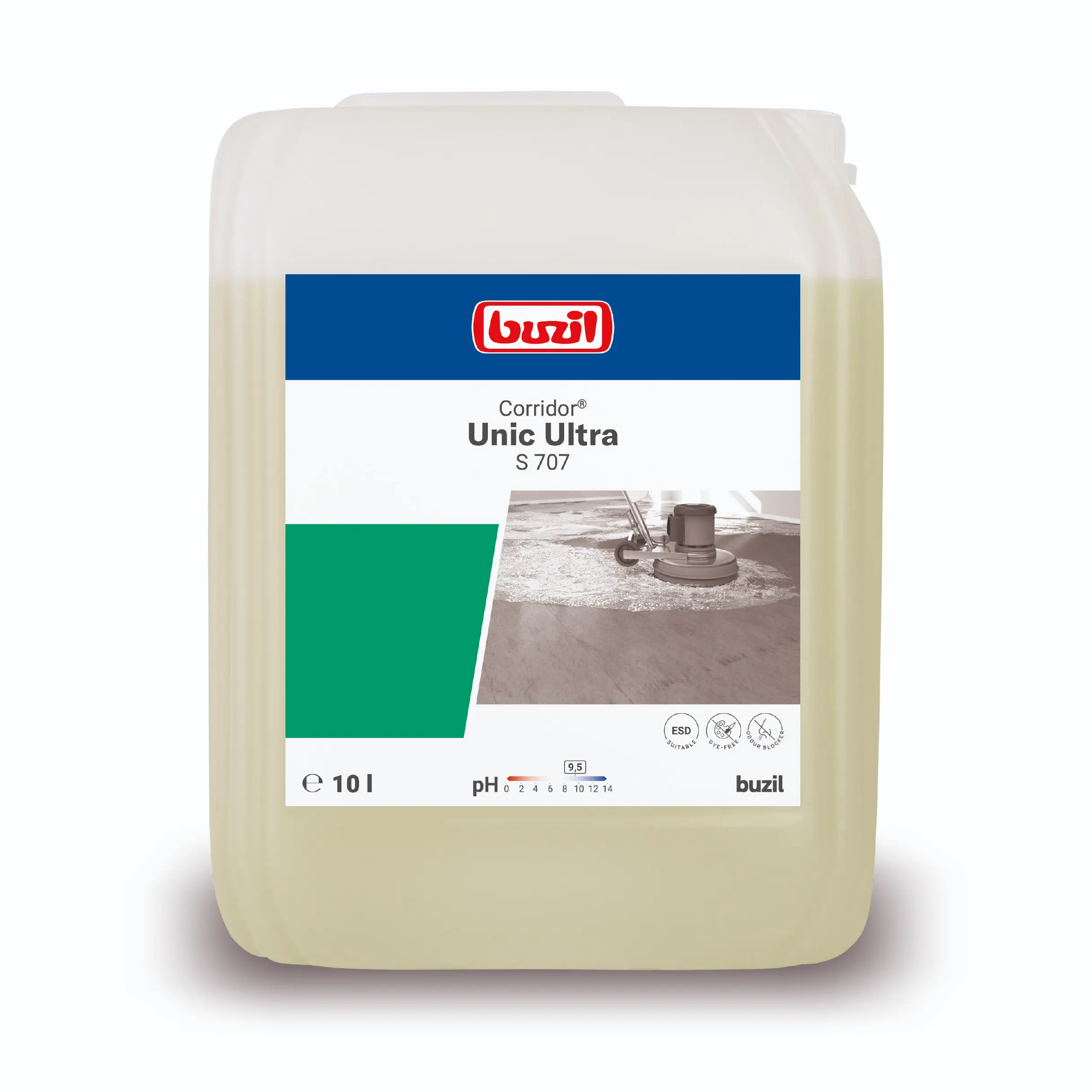 Buzil Corridor Unic Ultra S 707 Reinigungsmittel im Kanister für professionelle Bodenreinigung Buzil Corridor Unic Ultra S 707 Reinigungsmittel im Kanister für professionelle Bodenreinigung