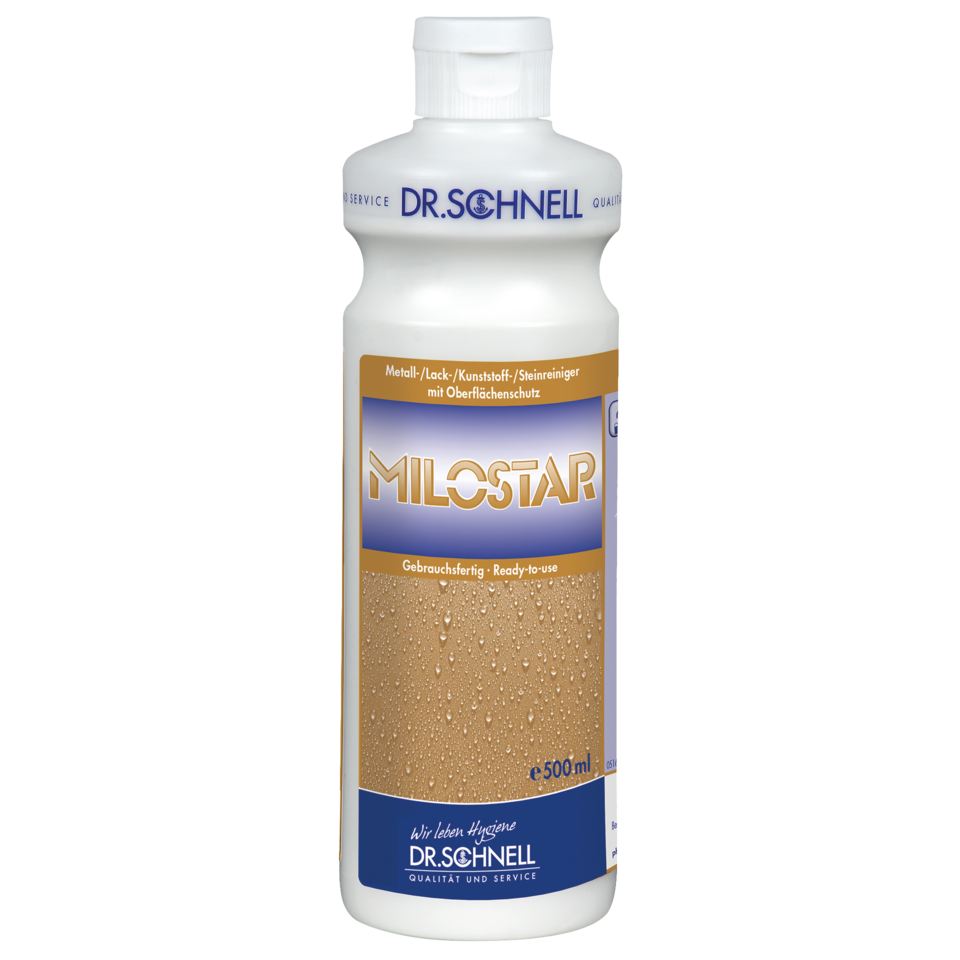 Milostar 500ml Pflege für Metall, Lack und Kunststoff