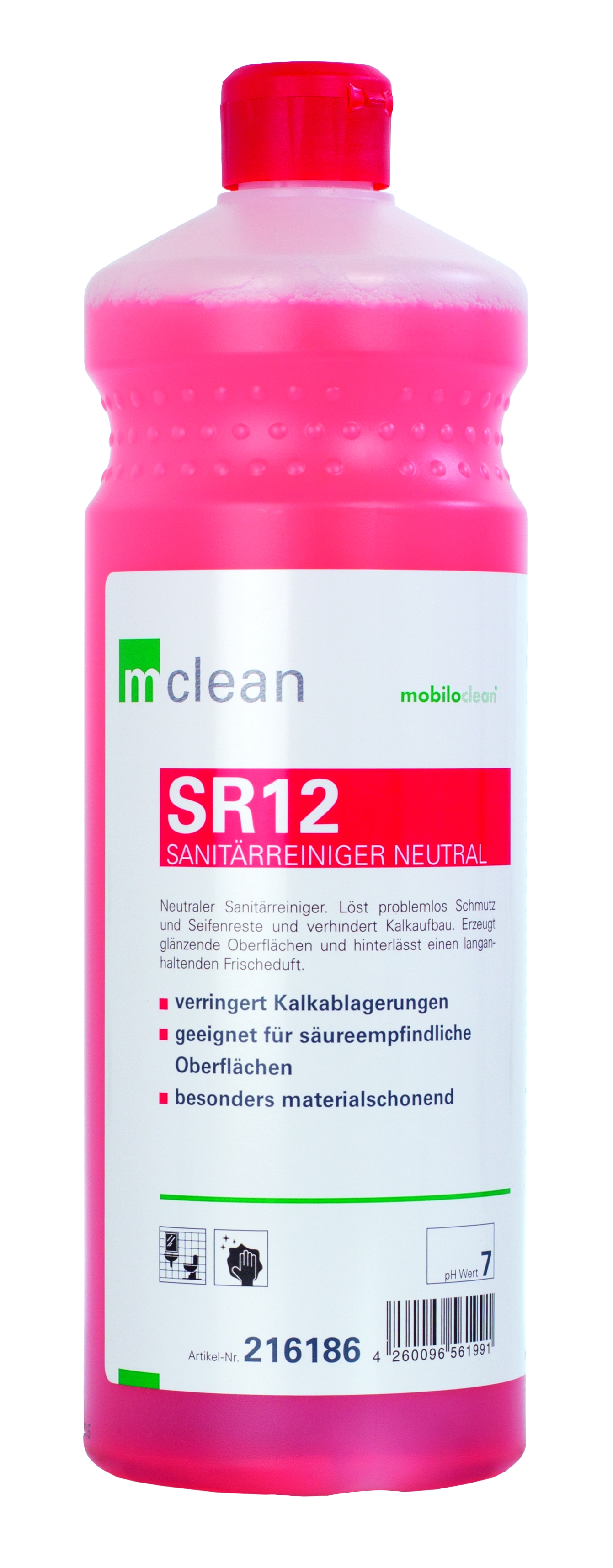mclean SR12 Sanitärreiniger neutral 1 l