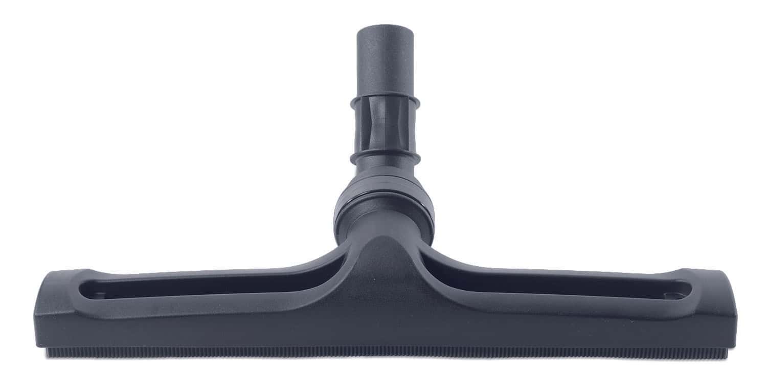 Schwarze Bodendüse für Staubsauger, geeignet für die professionelle Bodenreinigung in Gewerbe und Industrie. Schwarze Bodendüse für Staubsauger, geeignet für die professionelle Bodenreinigung in Gewerbe und Industrie.
