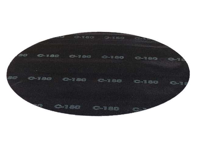 Rundes schwarzes Reinigungspad C 180 Rundes schwarzes Reinigungspad mit Körnung C 180 für professionelle Bodenreinigungsmaschinen und Oberflächenpflege