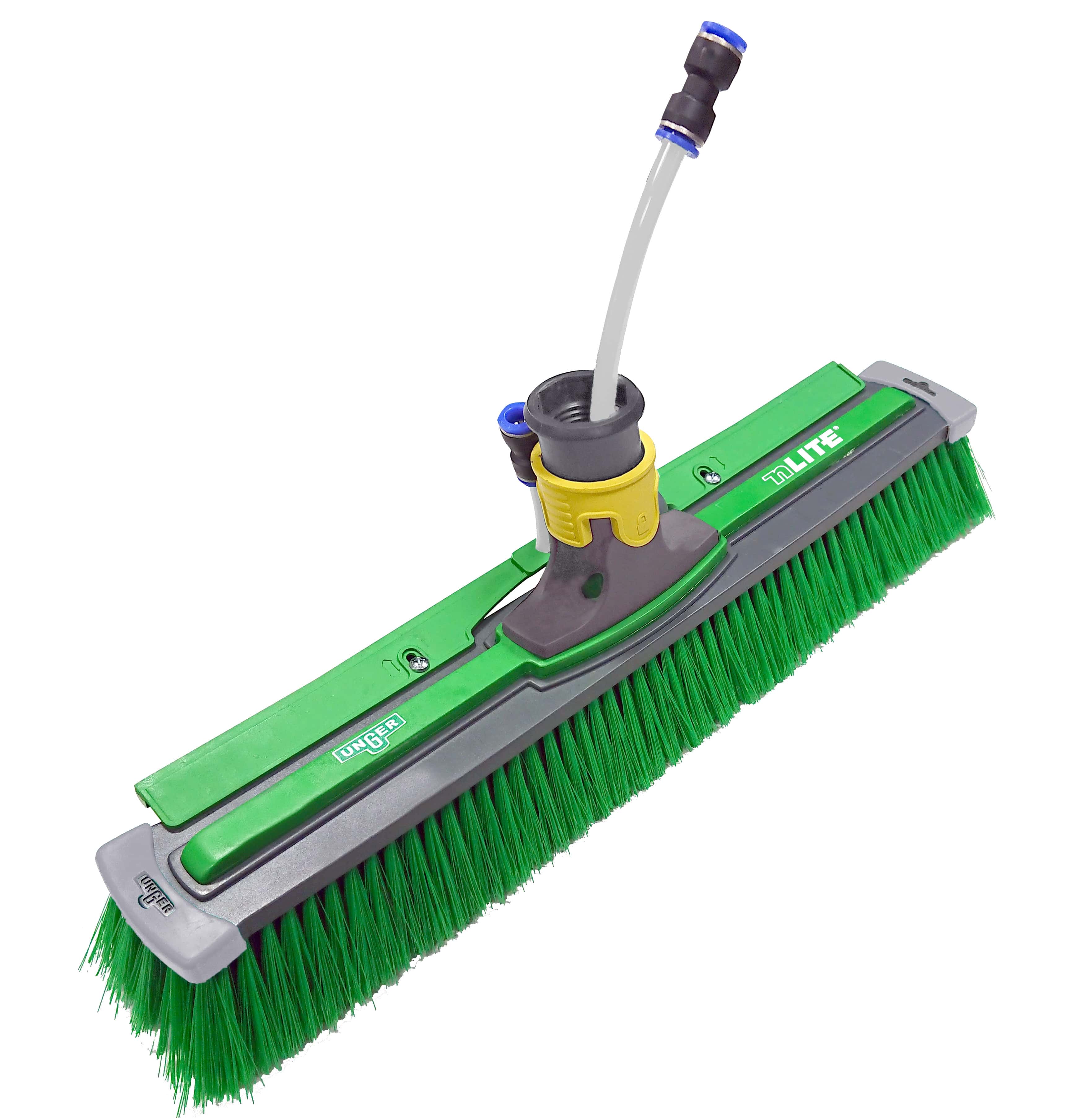 Unger nLite Power Brush Komplett nLite Power Bürste komplett mit grünem Bürstenkopf und Schlauchanschluss