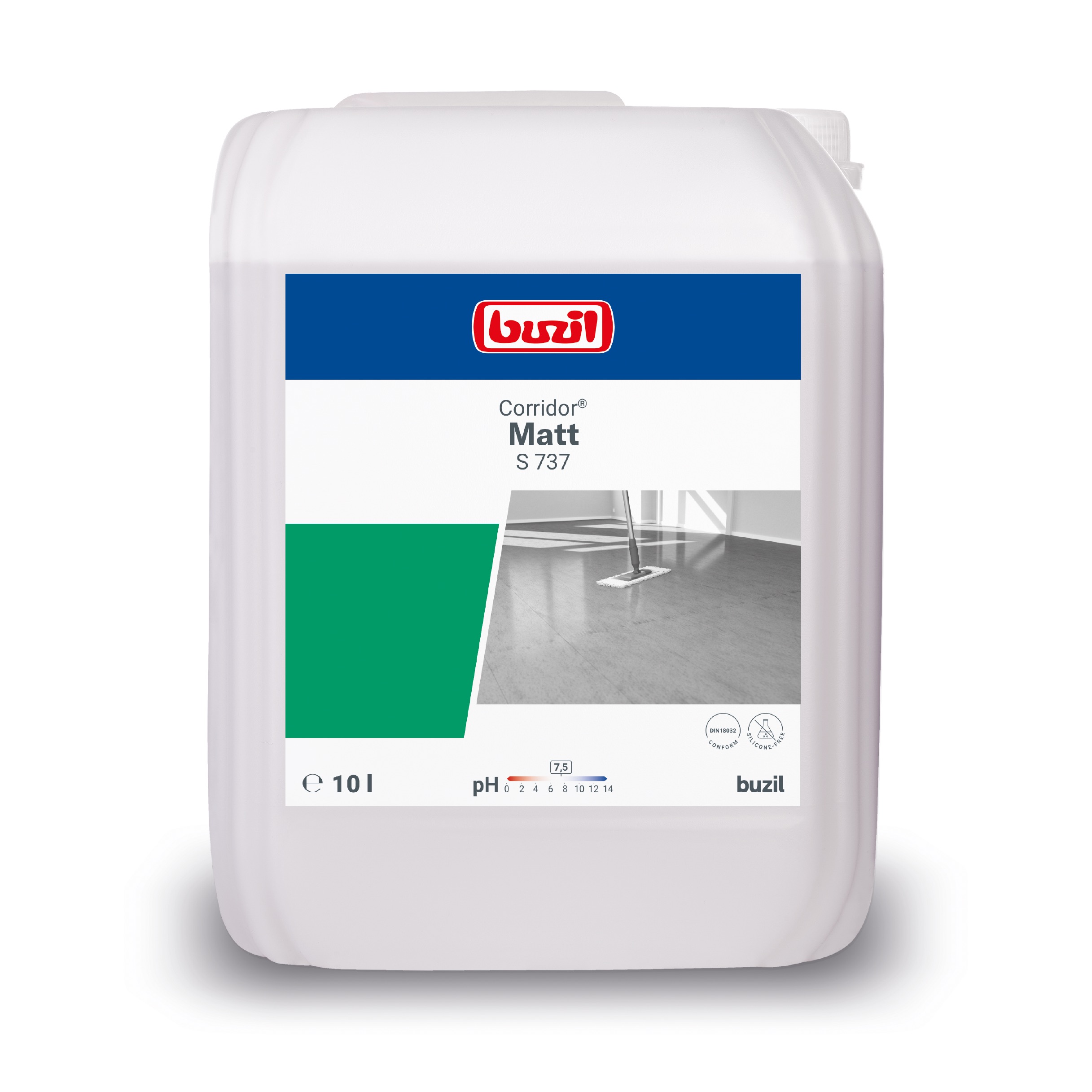 Buzil S737 Corridor® Matt 10 l Matte Dispersion