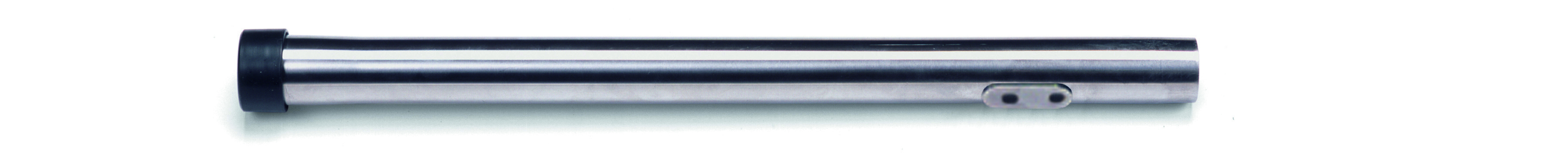 Handrohr-Endstück 420 mm aus Edelstahl mit Clip, Ø 32 mm