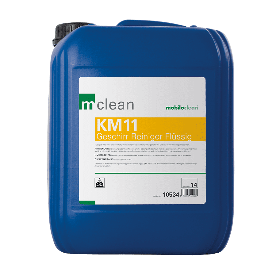 mclean KM11 Kanister für flüssigen Geschirrreiniger mclean KM11 flüssiger Geschirrreiniger im blauen 10-Liter-Kanister
