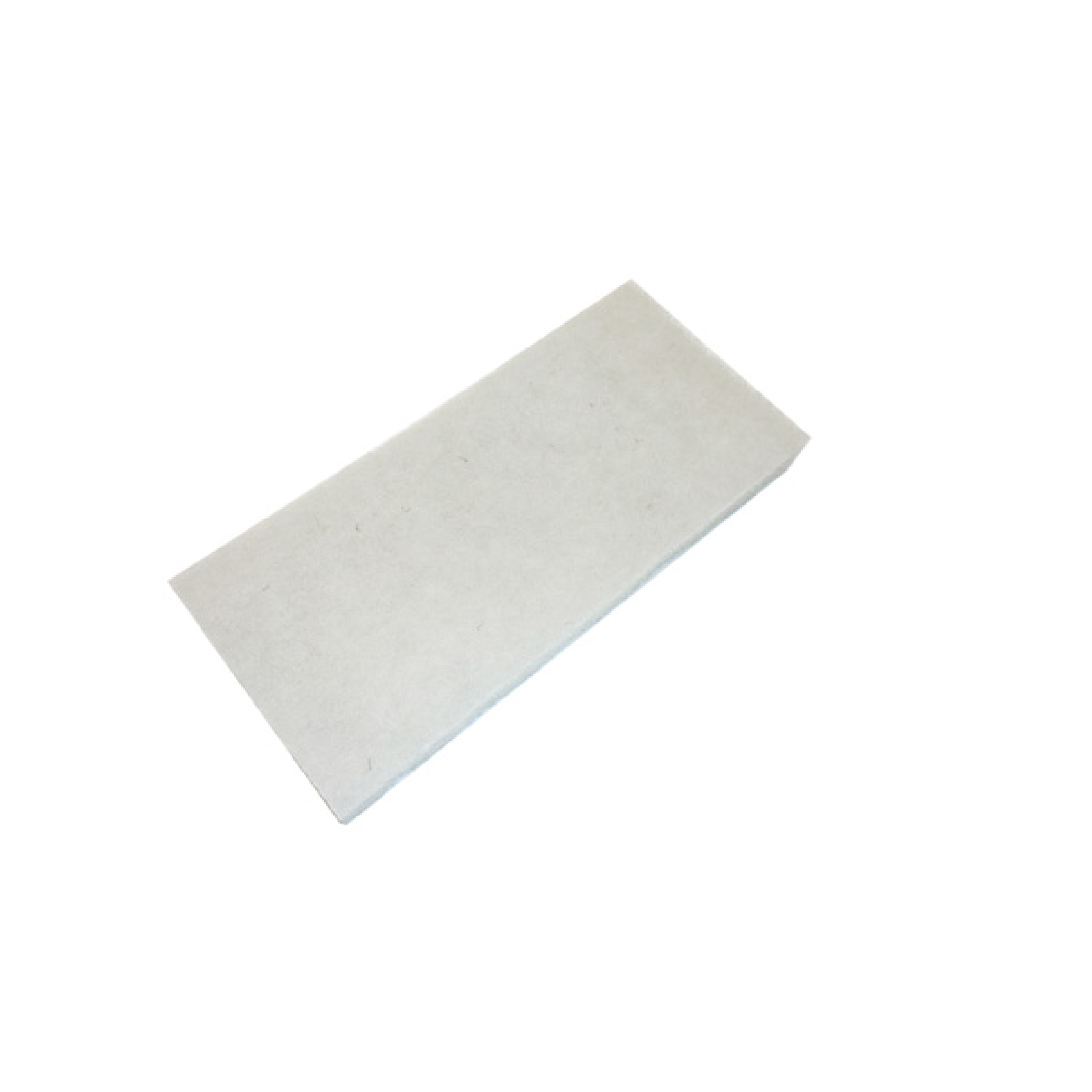 Schrubbpad, weiß, 25 cm Abrasives Schrubbpad zum Entfernen grober Verschmutzung