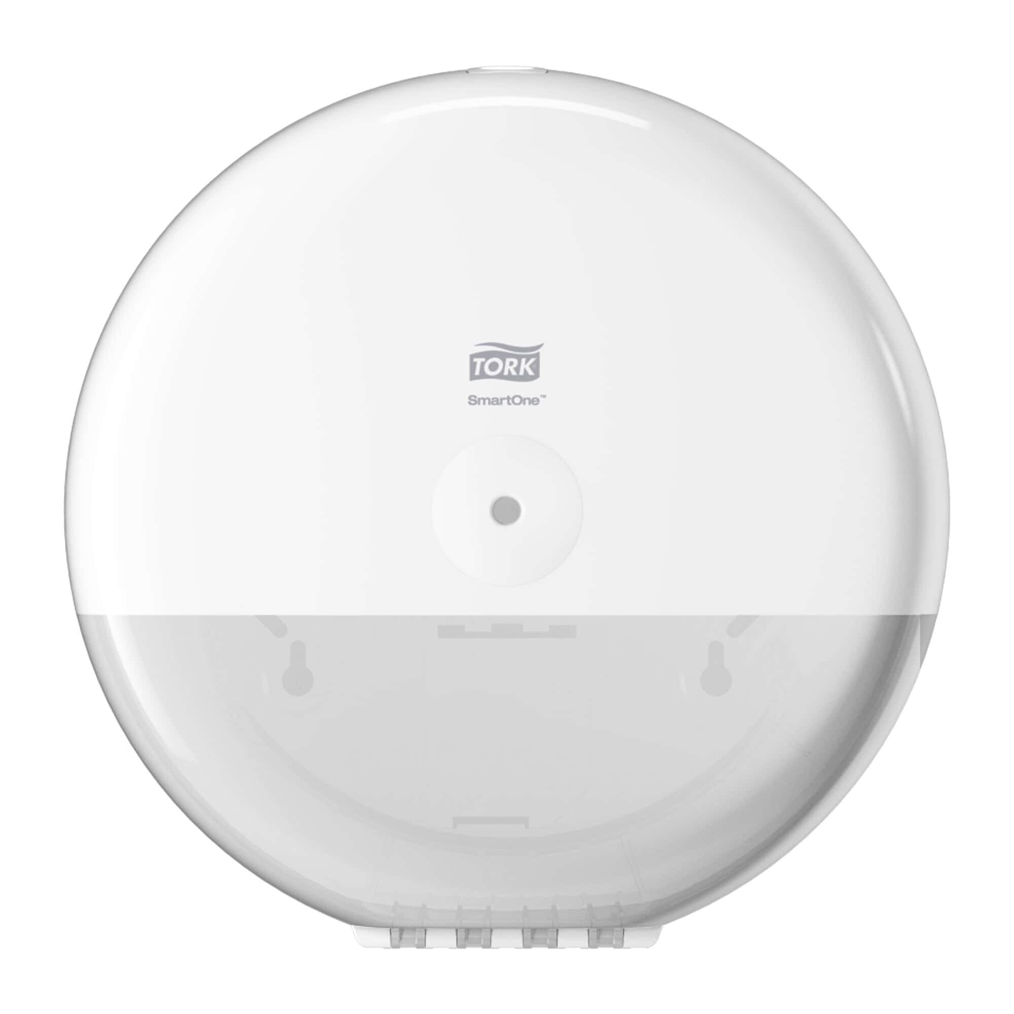 Tork SmartOne Toilettenpapierspender Tork SmartOne® Toilettenpapierspender in Weiß, Vorderansicht.