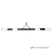 Vermop Mopphalter aus Metall mit schwarz-weißem Bezug und Gelenk für professionelle Bodenreinigung Vermop Mopphalter aus Metall mit schwarz-weißem Bezug und Gelenk für professionelle Bodenreinigung