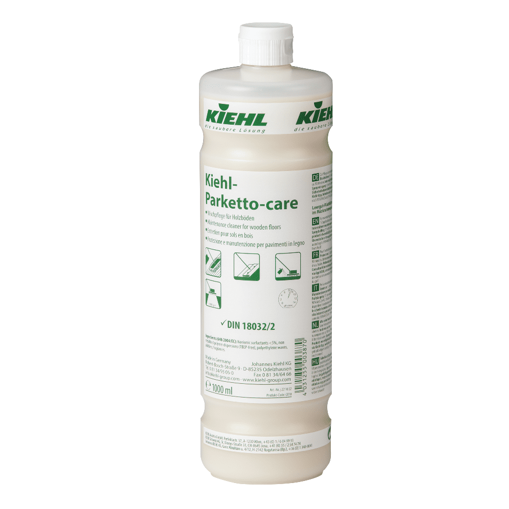 Kiehl Parketto-care Reiniger für Holzböden Kiehl Parketto-Pflegereiniger für Holzböden in der 1000 ml Flasche