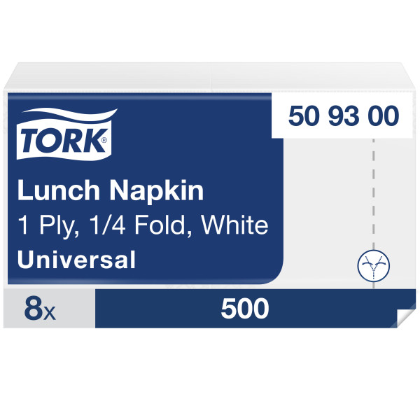 Tork Lunchservietten 1-lagig weiß