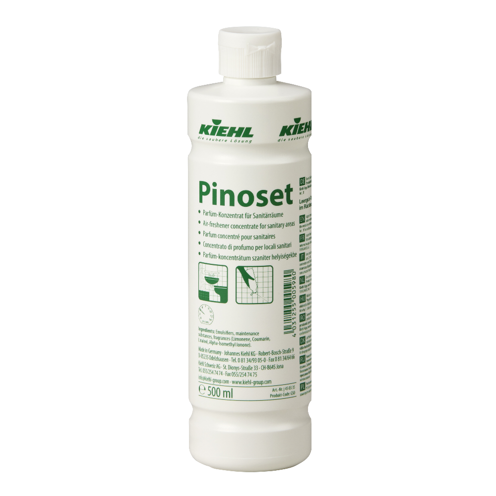 Pinoset Duftöl 500 ml Parfüm-Konzentrat für Sanitärräume