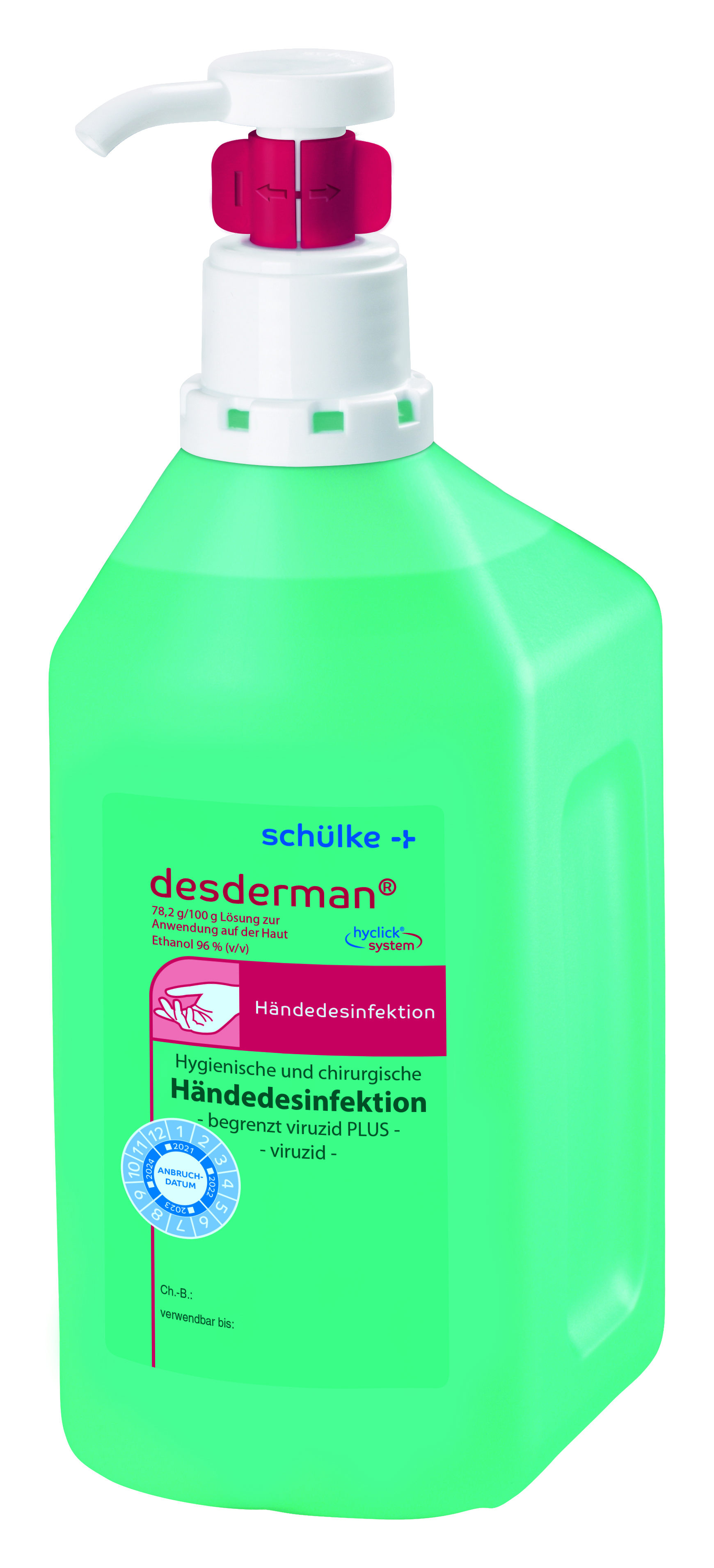 desderman® hygienische und chirurgische Händedesinfektion 