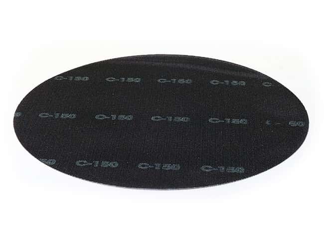 Rundes schwarzes Reinigungspad C 150 Rundes schwarzes Reinigungspad mit C 150-Markierung für die professionelle Bodenpflege und Oberflächenreinigung im gewerblichen Bereich