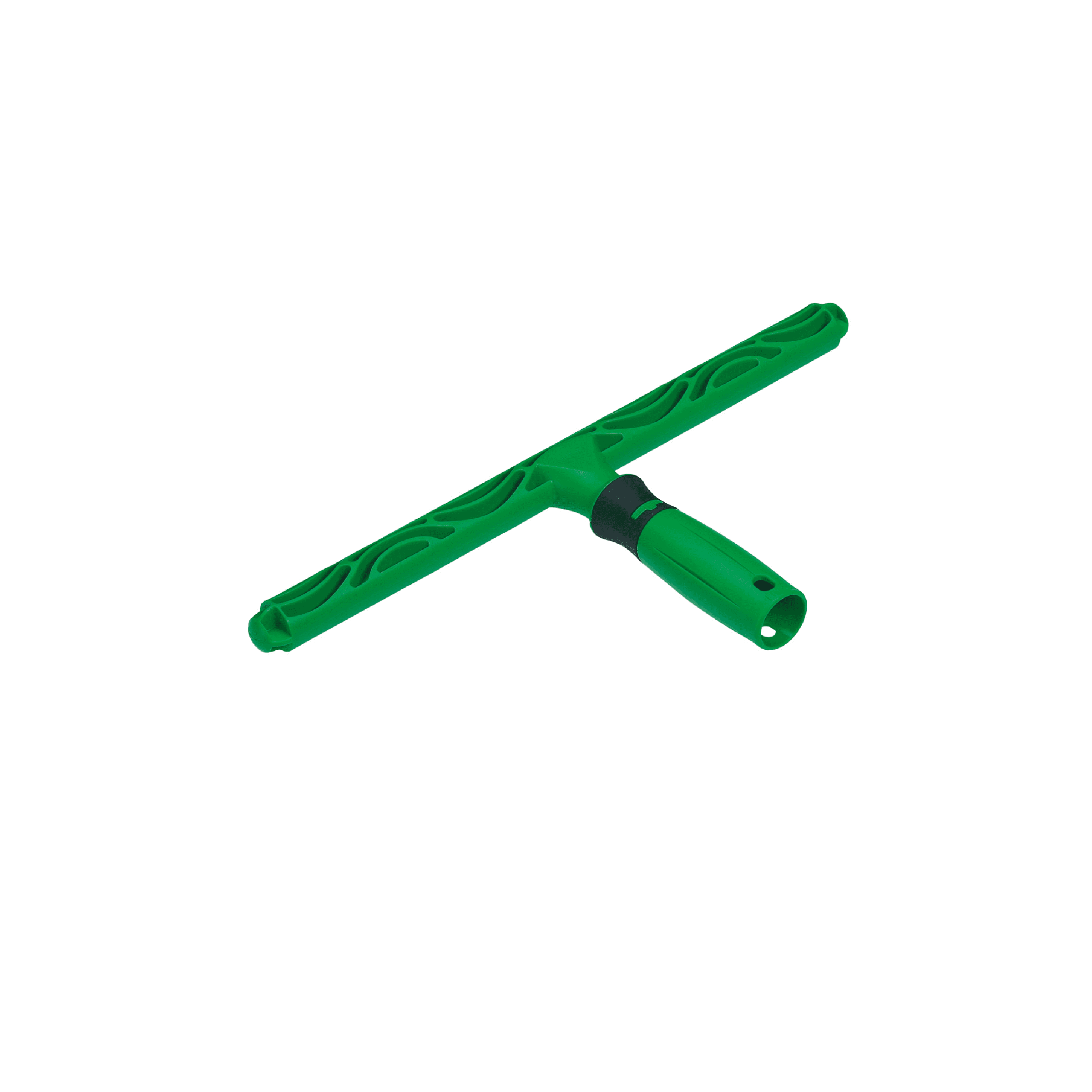Grüner Fensterabzieher mit ergonomischem Griff Grüner Fensterabzieher mit ergonomischem Griff für effiziente Reinigung.