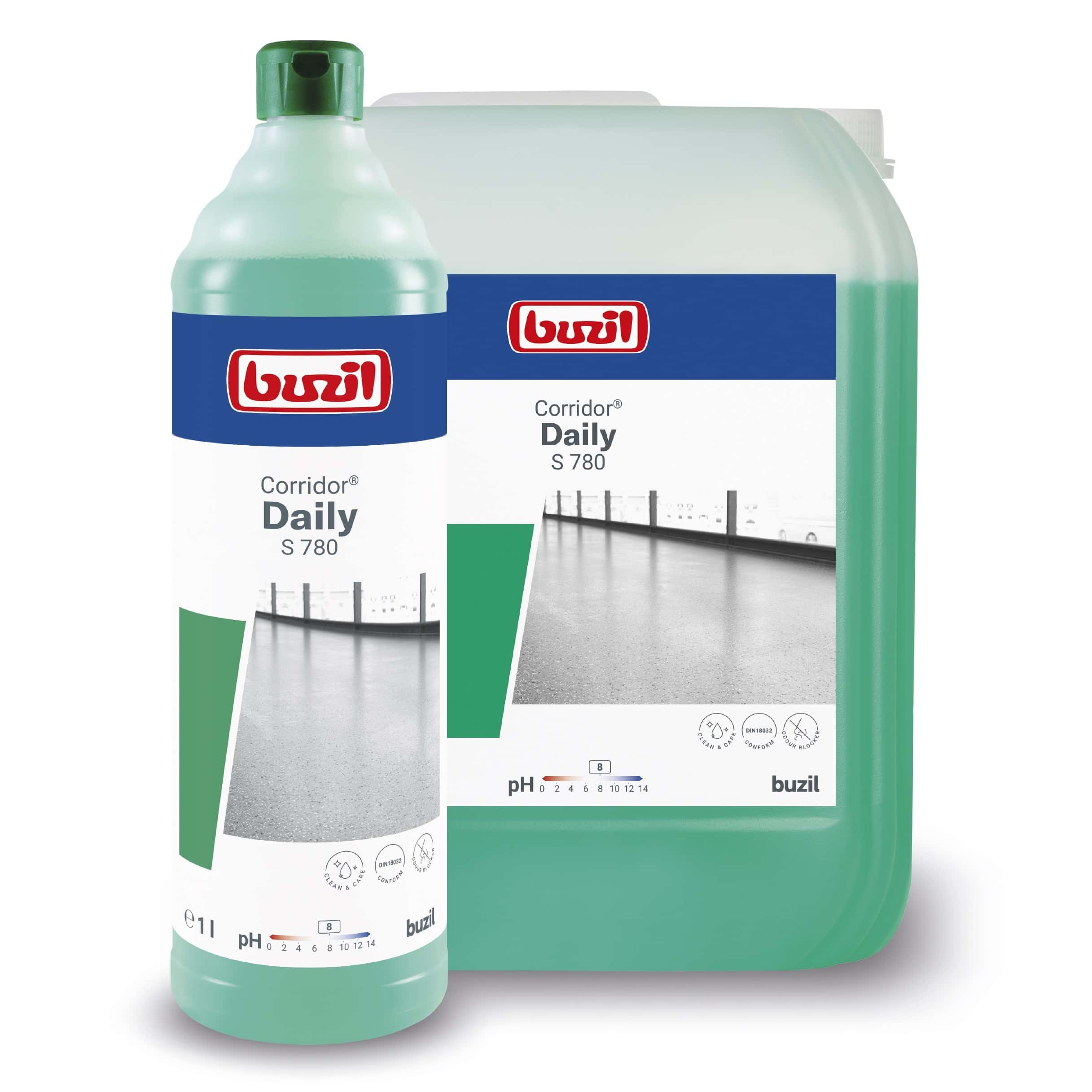 Buzil Corridor Daily S 780 Reinigungsmittel in Flasche und Kanister für die Bodenreinigung Buzil Corridor Daily S 780 Reinigungsmittel in Flasche und Kanister für die Bodenreinigung