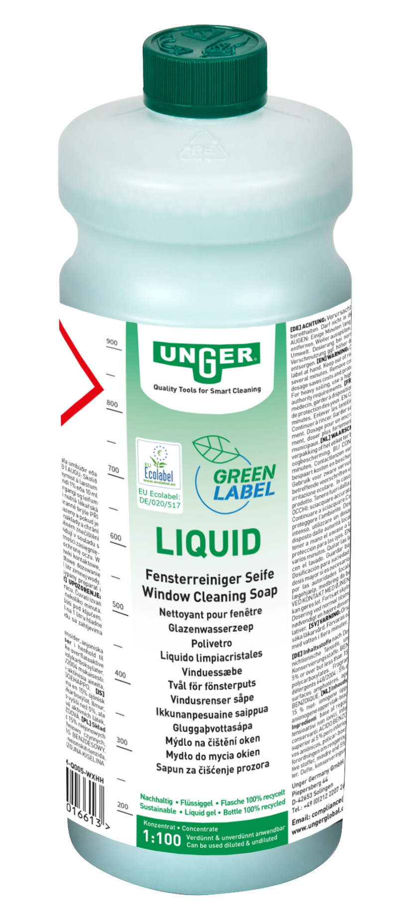 Green Label Liquid Fensterreinigungs Seife