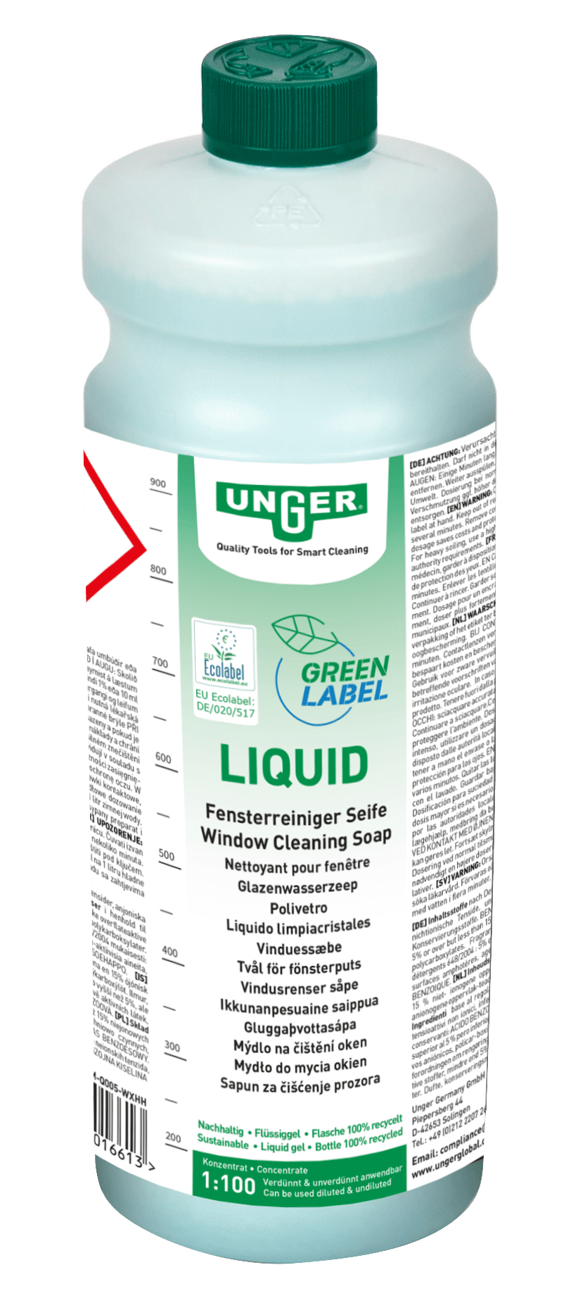 Green Label Liquid Fensterreinigungs Seife Green Label Liquid Fensterreinigungs Seife