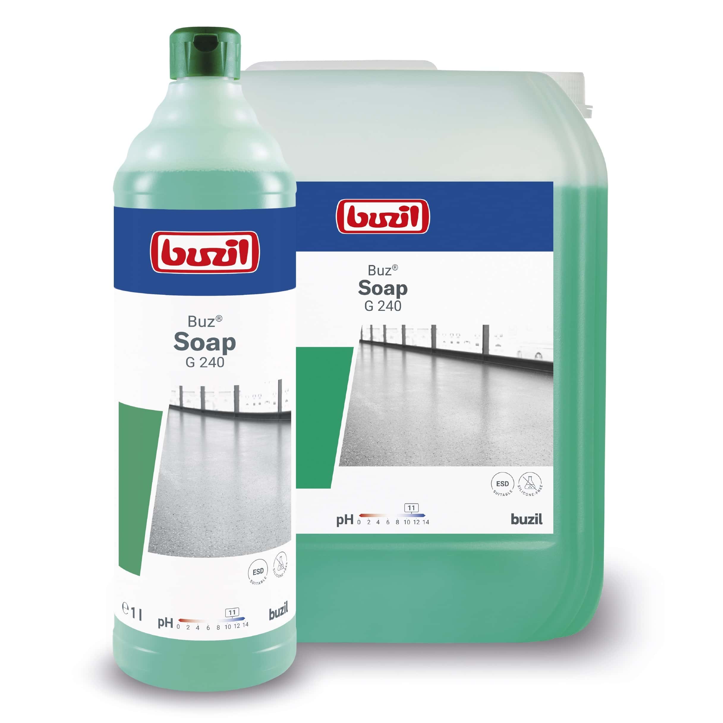 Buzil G 240 Reinigungsmittel in Flasche und Kanister für professionelle Bodenreinigung Buzil G 240 Reinigungsmittel in Flasche und Kanister für professionelle Bodenreinigung