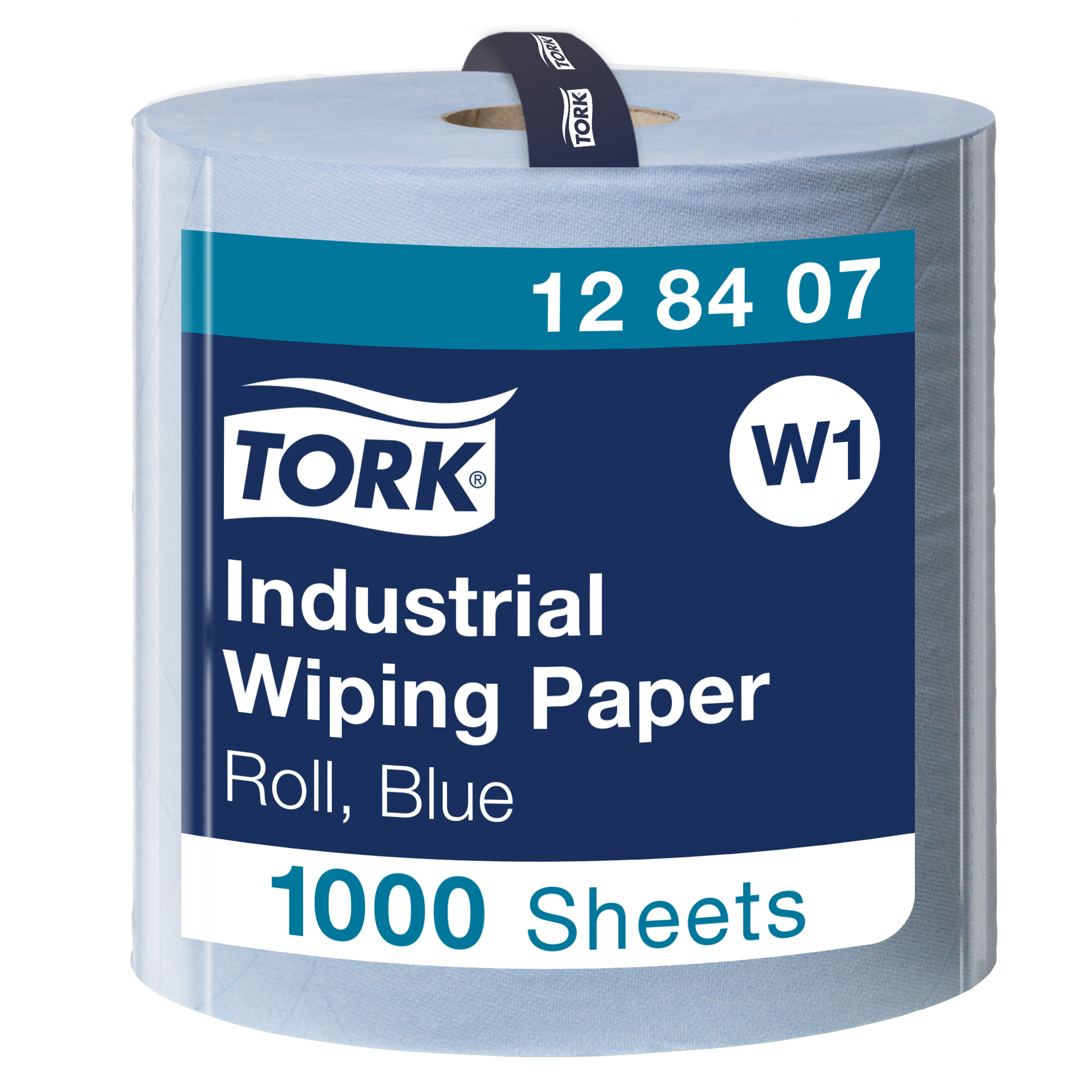 Tork Industrie Papierwischtücher 3-lagig blau W1