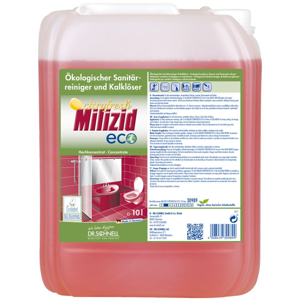 Dr. Schnell Milizid Citrofresh ECO Sanitärreiniger